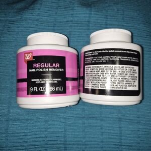 New Walgreens Nail Polish Remover 9 oz | 2 Bottle Bundle